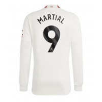 Manchester United Anthony Martial #9 Tretí futbalový dres 2023-24 Dlhy Rukáv